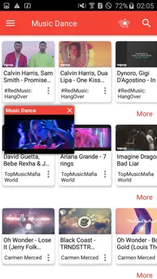 Dance Music android App screenshot 4